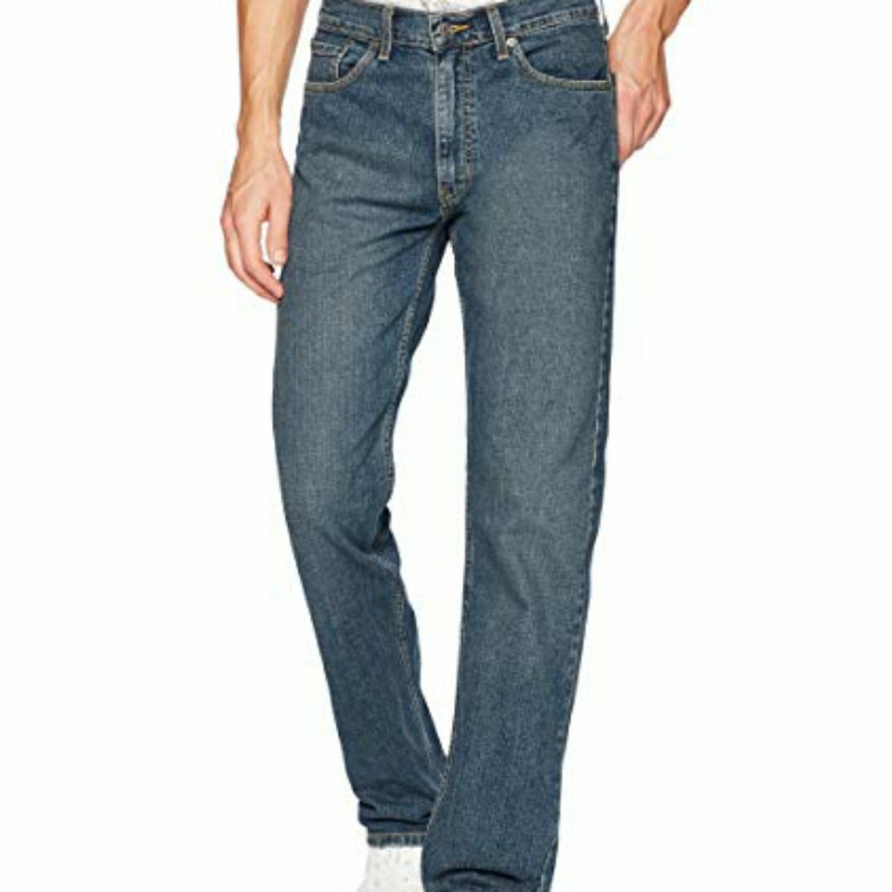 Levi's Authentic Signature Jeans Sz 36 x 32 EUC